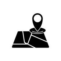 street map concept line icon. Simple element illustration. street map concept outline symbol design. vector