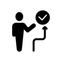 act concept line icon. Simple element illustration. act concept outline symbol design. vector