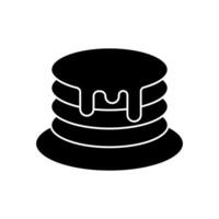 pancake concept line icon. Simple element illustration. pancake concept outline symbol design. vector