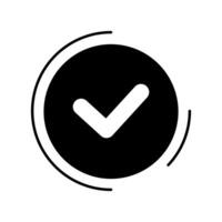 check concept line icon. Simple element illustration. check concept outline symbol design. vector