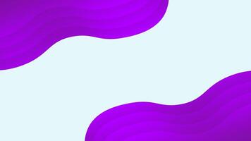 Abstract Wavy gradient shapes Background with Purple color vector