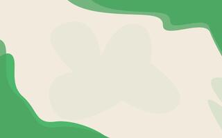 Background design with white yellow and green color vector