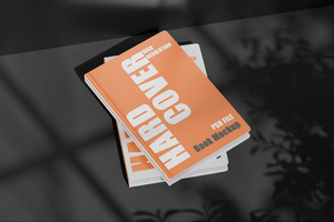 Editable book mockup with transparent background and easy-to-use template. psd