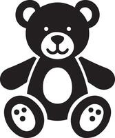 a panda bear is sitting on its paws vector