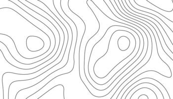 Background of the topographic map. Abstract geographic grid. Topographic map lines, contour background. vector