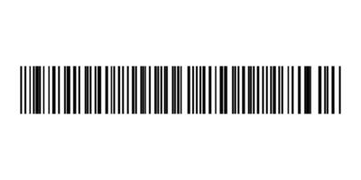 Barcode labels code stripes sticker. Fake barcode for design collection isolated on white background. vector