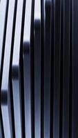 Abstract spinning metal mechanism. Design. Parallel metal stripes, concept of technologies. video