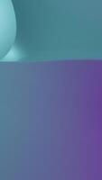 Abstract waving gradient surreal background. Design. Blue and pink rotating elements. video