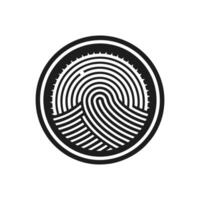 Fingerprint Authentication, Trusted Security Systems vector