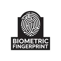 Biometric Solutions, Fingerprint Verification Technology vector