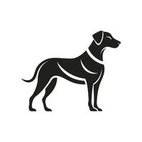 Fearless Rhodesian Ridgeback in Action vector