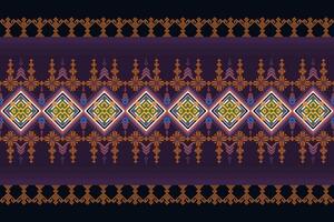 Asian style pixel art retro textile pattern with a modern twist suitable for cultural design. vector