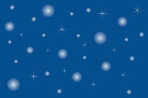 Festive New Year snow background with glow elements. vector