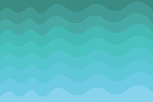 Background in the form of waves with smoothly transitioning colors. vector
