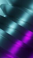 Abstract industrial background with a rotating metal coil. Design. Colorful gradient optical illusion. video