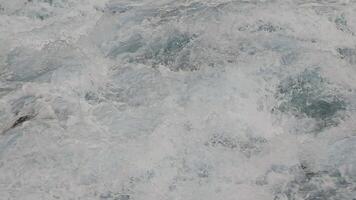 Close-Up of a Turbulent Waterfall, A close-up view of a turbulent waterfall, video