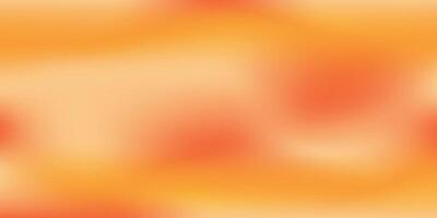 Autumn Abstract gradient background with warm orange and red color wave. Blurred empty banner vector