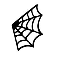 spider web simple icon vector