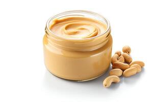 Image of a jar of cashew butter photo