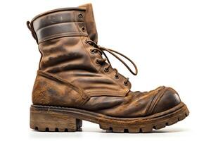 These boots were made for walking, and that's just what they'll do. One of a kind, just like you. photo