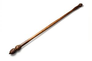 Baton captured as a single object in DiCut style, showcased against a white background, with all watermarks, logos, letters, and shadows removed for clarity photo