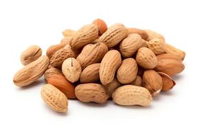 Peanuts are a type of legume that is native to South America photo