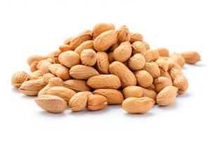Peanuts are a type of legume that is native to South America photo