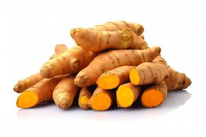 Turmeric is a spice that is commonly used in Indian cuisine photo