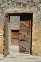 Open and closed doors photo