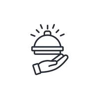 deliver icon. .Editable stroke.linear style sign for use web design,logo.Symbol illustration. vector