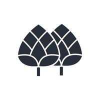 Hop icon. .Editable stroke.linear style sign for use web design,logo.Symbol illustration. vector
