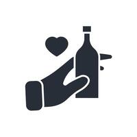 beer tasting icon. .Editable stroke.linear style sign for use web design,logo.Symbol illustration. vector
