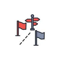 Border icon. .Editable stroke.linear style sign for use web design,logo.Symbol illustration. vector