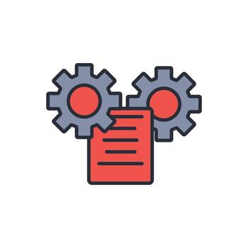 materials engineering icon. .Editable stroke.linear style sign for use web design,logo.Symbol illustration. vector