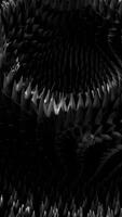 Background of pulsating audio wave rings. Design. Pulsating texture of many small thorns. video
