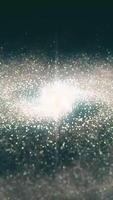 Galaxy in Deep Space. Spiral galaxy, animation of Milky Way. Flying through star fields and nebulas in space, revealing a spinning spiral galaxy video