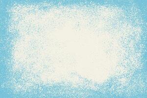 Subtle grainy texture. Soft blend of small blue dots creates a gentle gritty background effect. Delicate grain texture design. vector