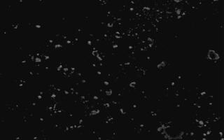 Abstract elegant dark black background illustration with vintage distressed grunge texture and white charcoal color paint. Dark grey textured concrete wall splash particle white fire effect. photo
