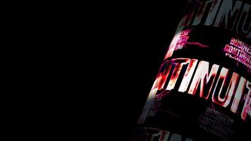 Loop Business Continuity Planning pink neon abstract lightning text tube video