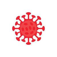 Logo virus monkey pox unique design with blank background vector