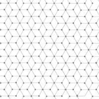 Seamless geometric pattern. Abstract cube seamless pattern vector