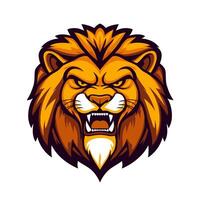 Fierce Animal Mascot Logo cartoon vector