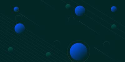 abstract modern blue circle shape. bright green background design with lines. eps 10 vector