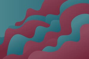 abstract red and dark green gradient colorful paper pieces overlapping background layers. eps 10 vector