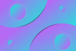 Bright blue background with simple circle pattern. Simple colorful pink and blue design. Eps10 vector
