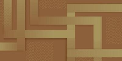 Abstract dark brown background with geometric square shape elements. Colorful brown design. elegant simple concept. vector
