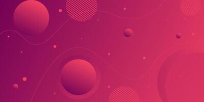 colorful gradient geometric shapes background. with a circle pattern. eps 10 vector