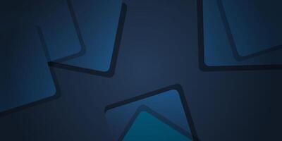 modern abstract paper cut blue triangle overlapping layers texture background. eps10 vector