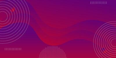 Minimal geometric red and purple with lines gradient background. simple and cool design to display product advertising website template wallpaper poster. vector