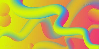 Abstract background liquid color long circle. eps 10 vector